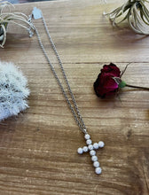 Pearl Cross Necklace