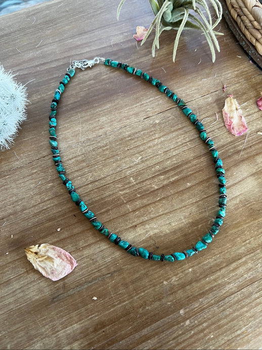 Turquoise Nugget Necklace